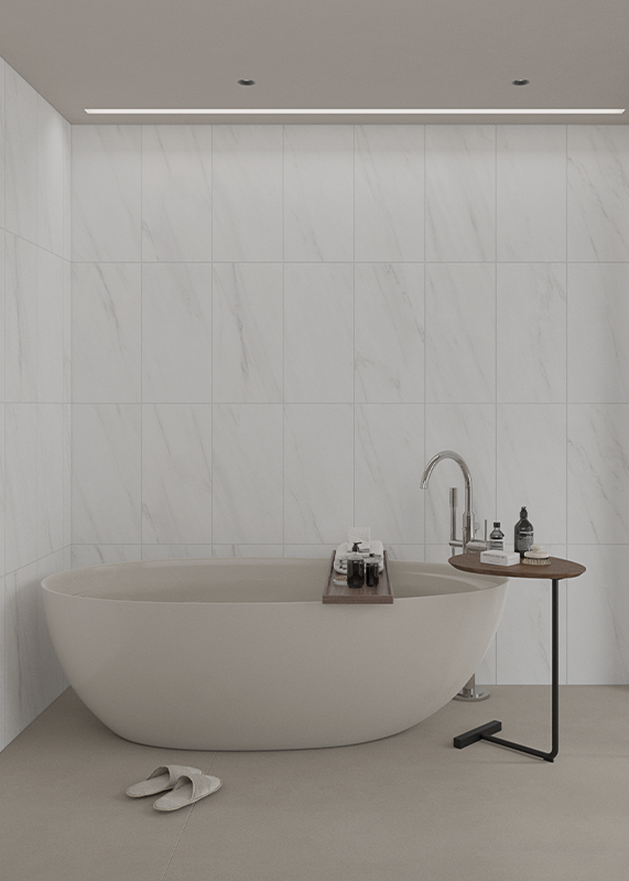 Snelle installatie, brandklasse A-klasse Minecore Easytile calciumsilicaat wandpaneel